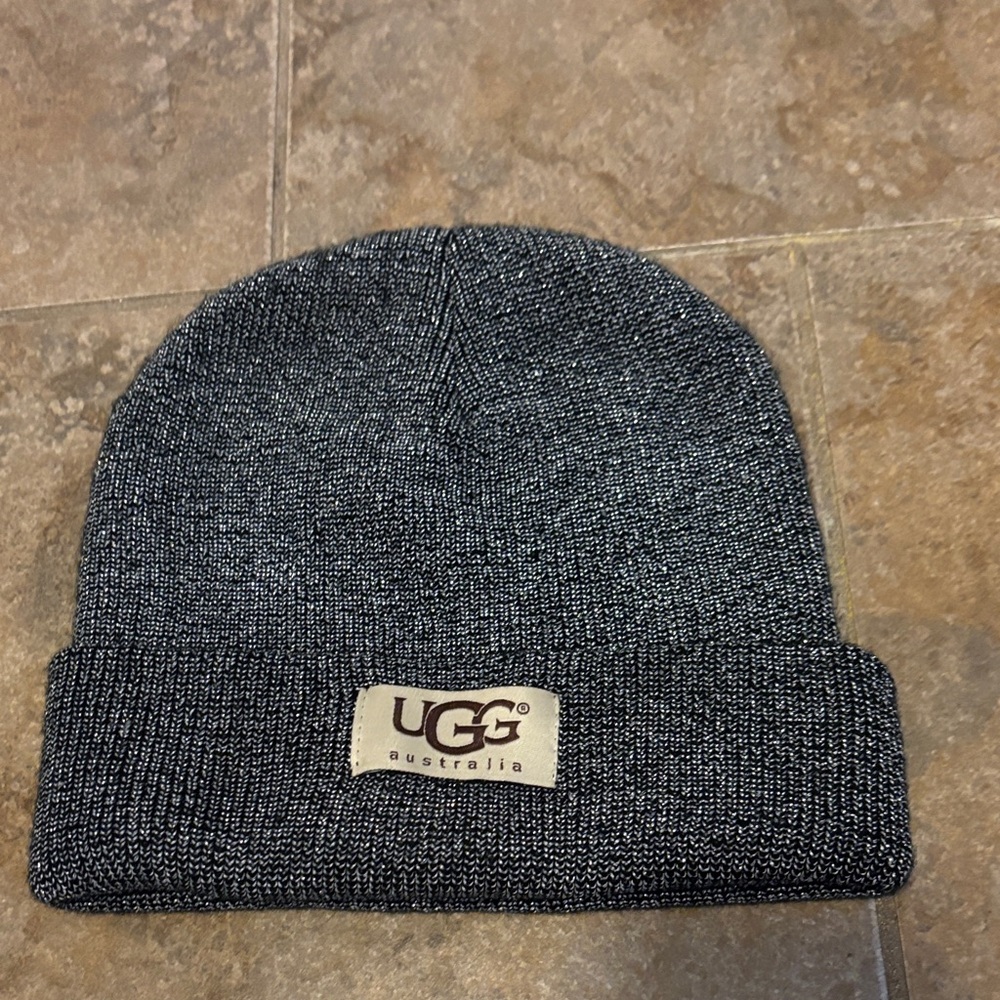 UGG Charcoal Knit Beanie
